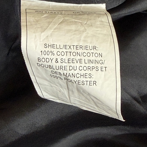 Empyre Kiva Plaid Shacket Jacket Men’s Large Charcoal Red Lined Button Front - Picture 9 of 10